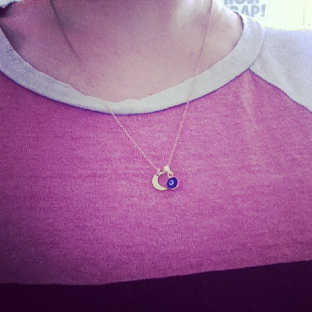When Laila met Mara #vonhey #vonheyberlin #evileye #evileyecharm #crescentmooncharm